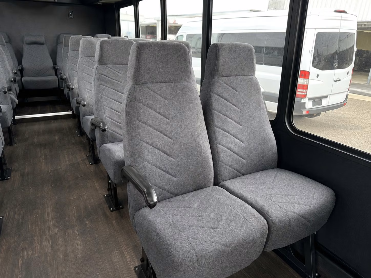 20 passenger minibus interior