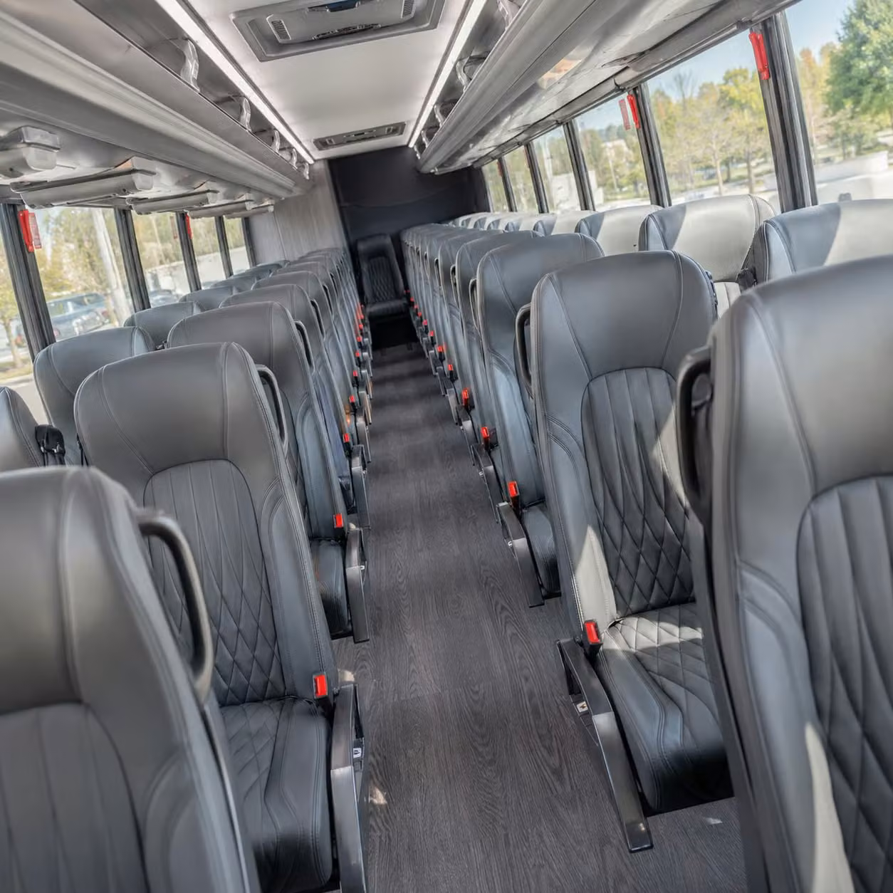 30 passenger minibus inside
