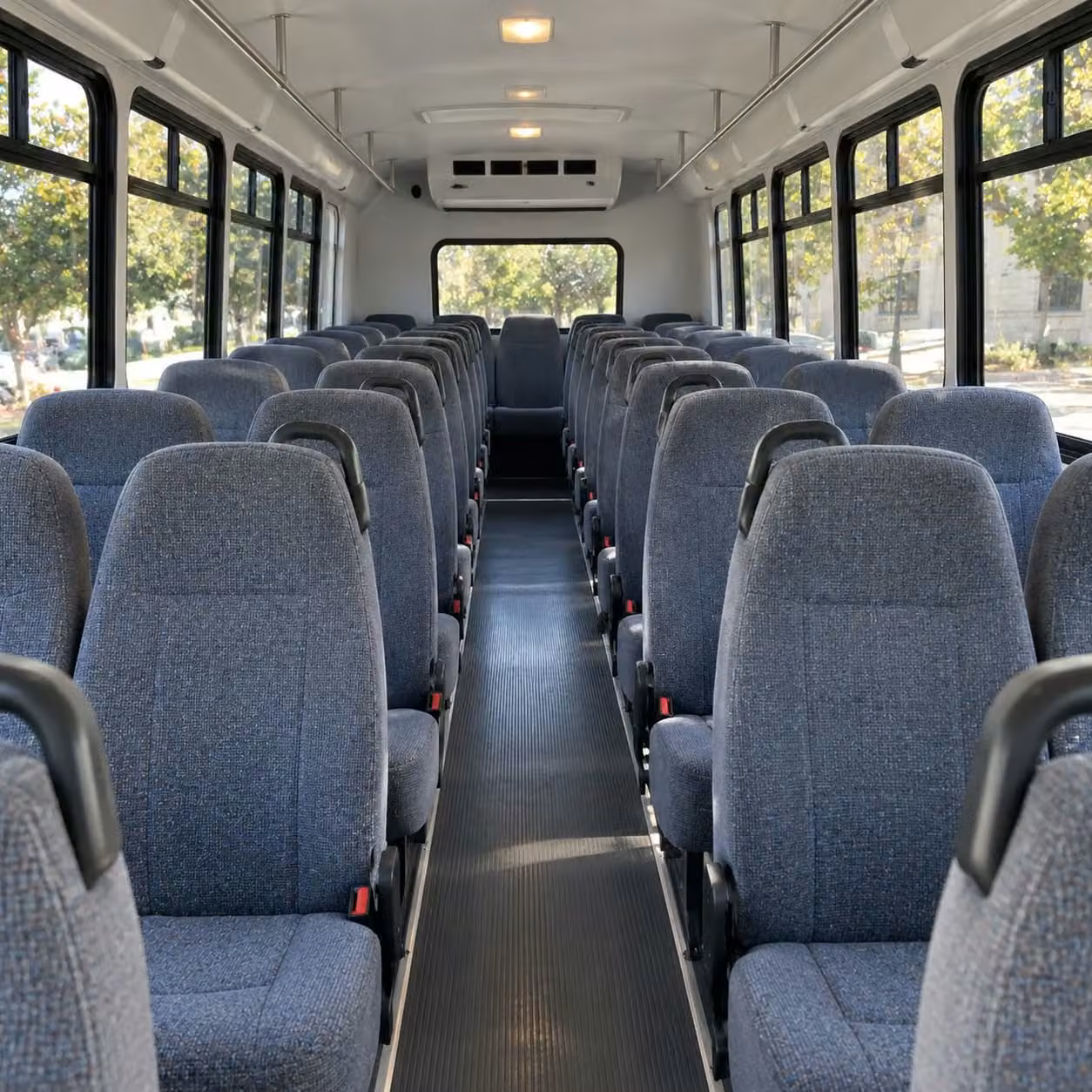 35 passenger minibus interior