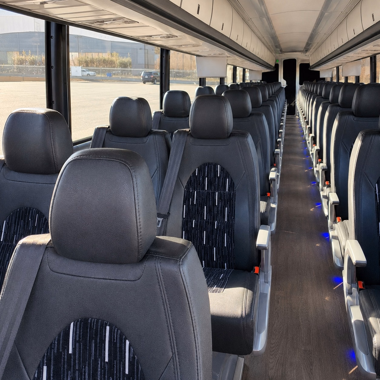 charter bus rentals for large miami beach wedding guest lists