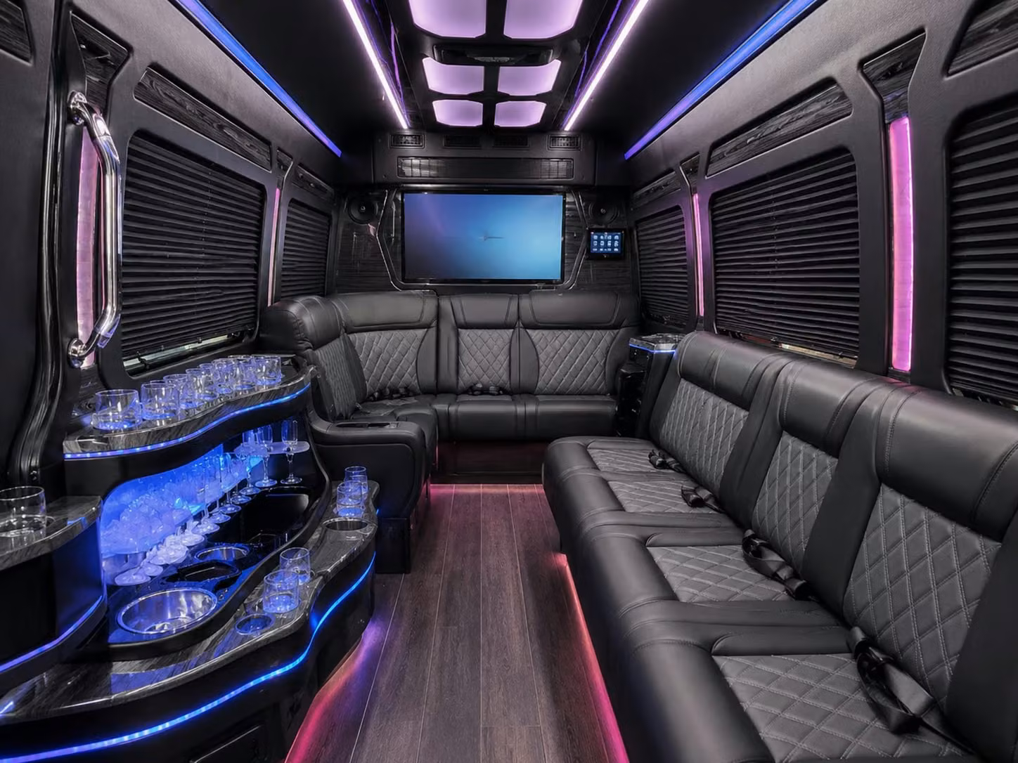 corporate event transportation for dinners team outings and client entertainment in miami beach