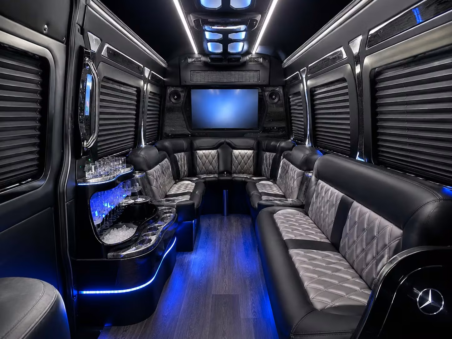 sprinter limousine inside