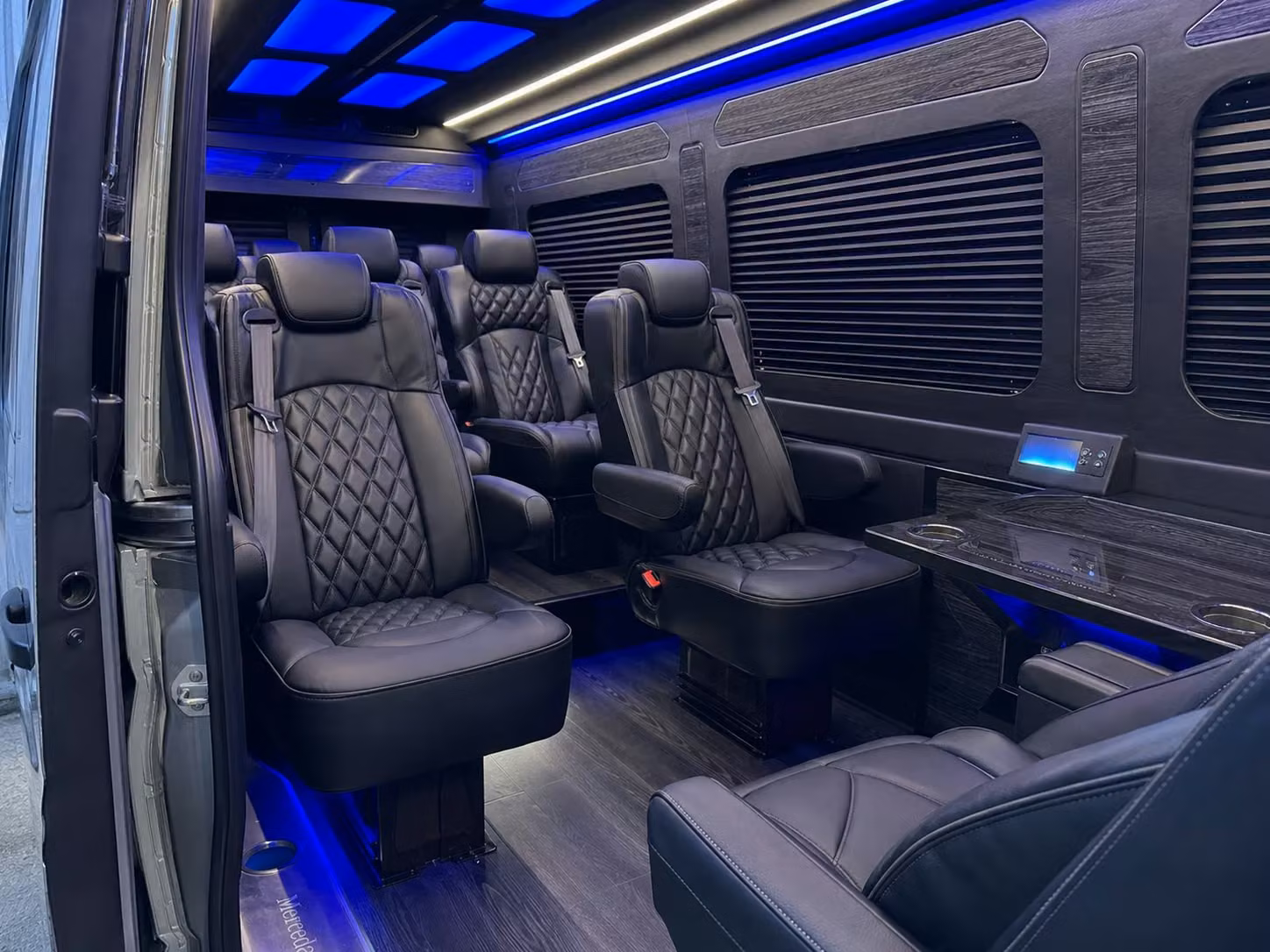 sprinter van transportation for groups and events across miami beach